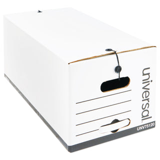 Economical Easy Assembly Storage Files, Letter Files, White, 12/Carton - 