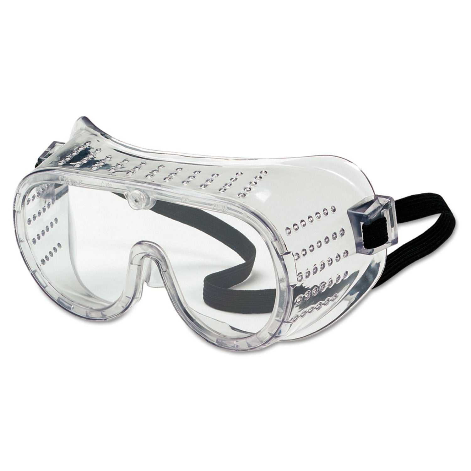 Safety Goggles, Over Glasses, Clear Lens - 