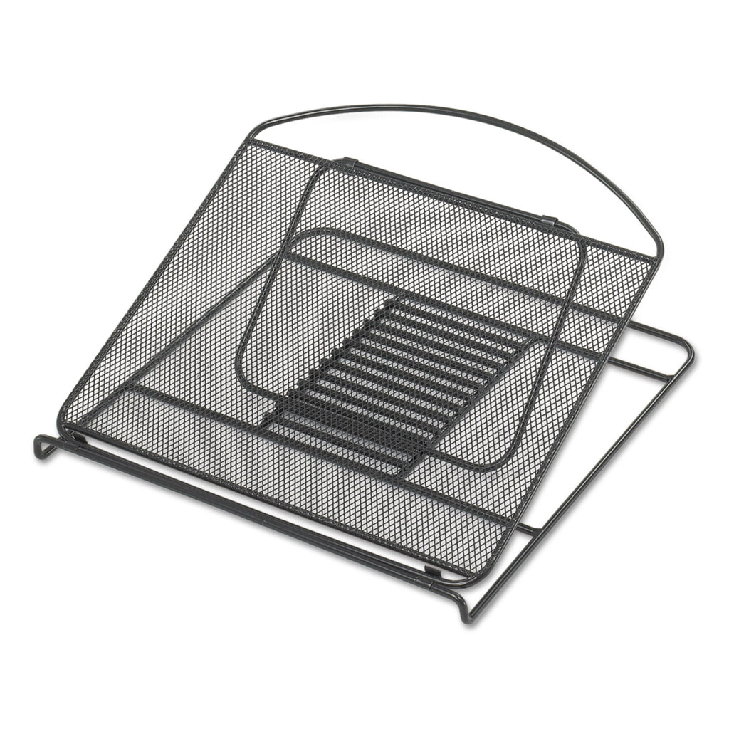 Onyx Mesh Laptop Stand, 12.25" x 12.25" x 2", Black - 