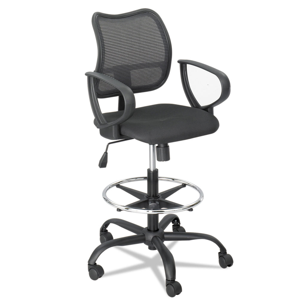 Optional Loop Arm Kit for Mesh Extended Height Chairs for Safco Vue Mesh Extended-Height Chairs, Black, 2/Set - 