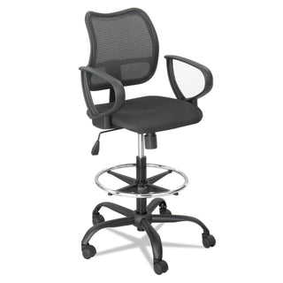 Optional Loop Arm Kit for Mesh Extended Height Chairs for Safco Vue Mesh Extended-Height Chairs, Black, 2/Set - 