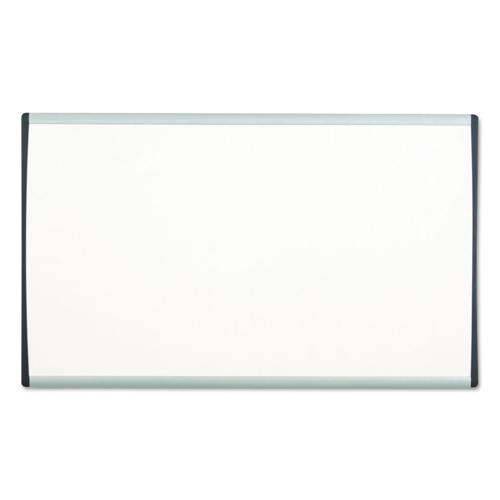 ARC Frame Cubicle Magnetic Dry Erase Board, 14 x 11, White Surface, Silver Aluminum Frame - 