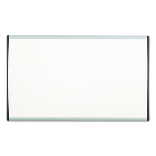 ARC Frame Cubicle Magnetic Dry Erase Board, 14 x 11, White Surface, Silver Aluminum Frame - 