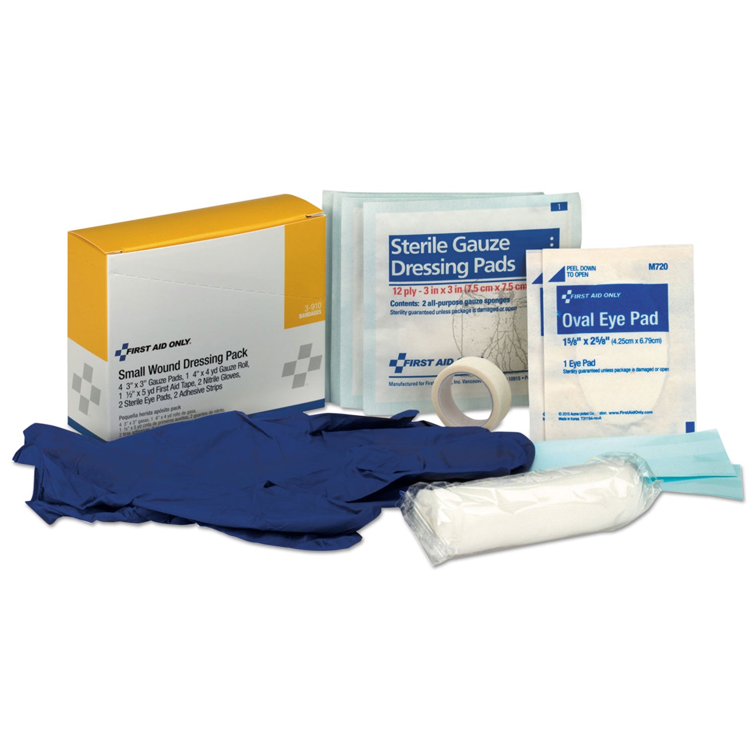 small-wound-dressing-kit-includes-gauze-tape-gloves-eye-pads-bandages_fao3910 - 1