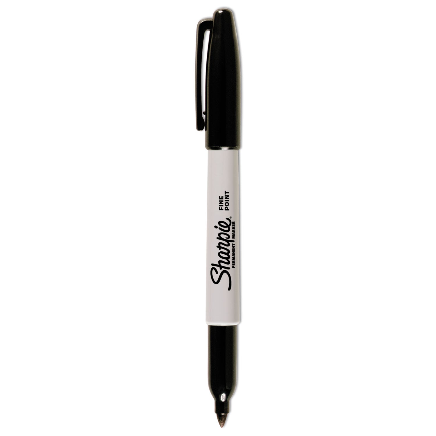 fine-tip-permanent-marker-fine-bullet-tip-black-dozen_san30001b - 2