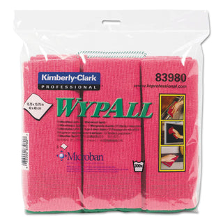microfiber-cloths-reusable-1575-x-1575-red-6-pack-4-packs-carton_kcc83980 - 1