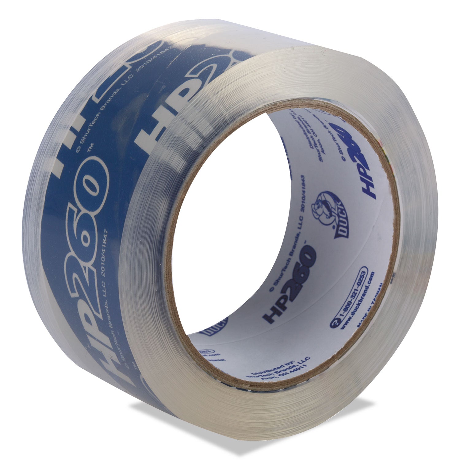 HP260 Packaging Tape, 3" Core, 1.88" x 60 yds, Clear, 36/Pack