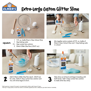 Washable School Glue, 5 oz, Dries Clear - 