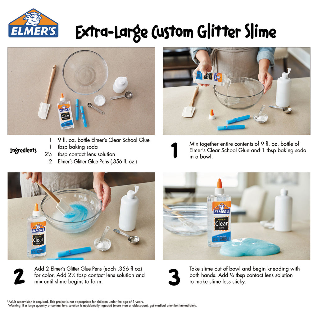 Washable School Glue, 5 oz, Dries Clear