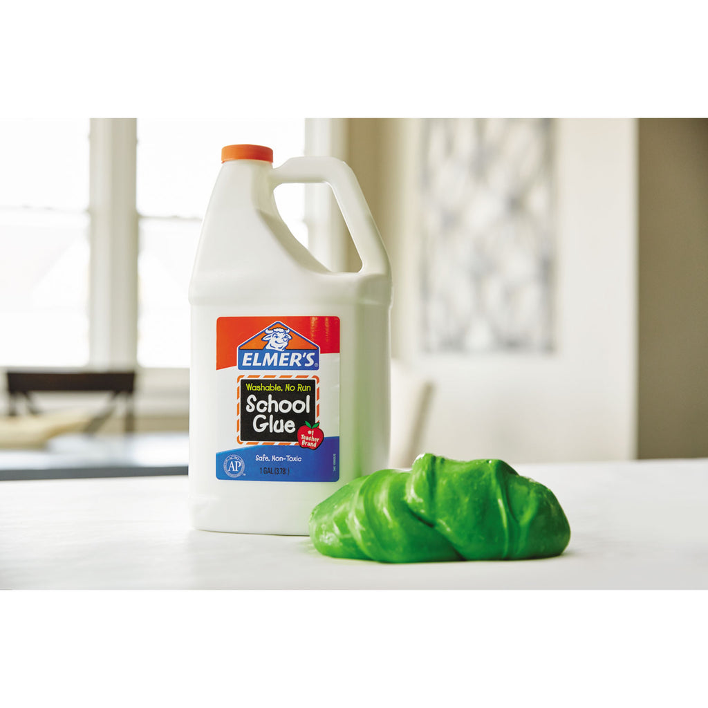 Washable School Glue, 1 gal, Dries Clear - 