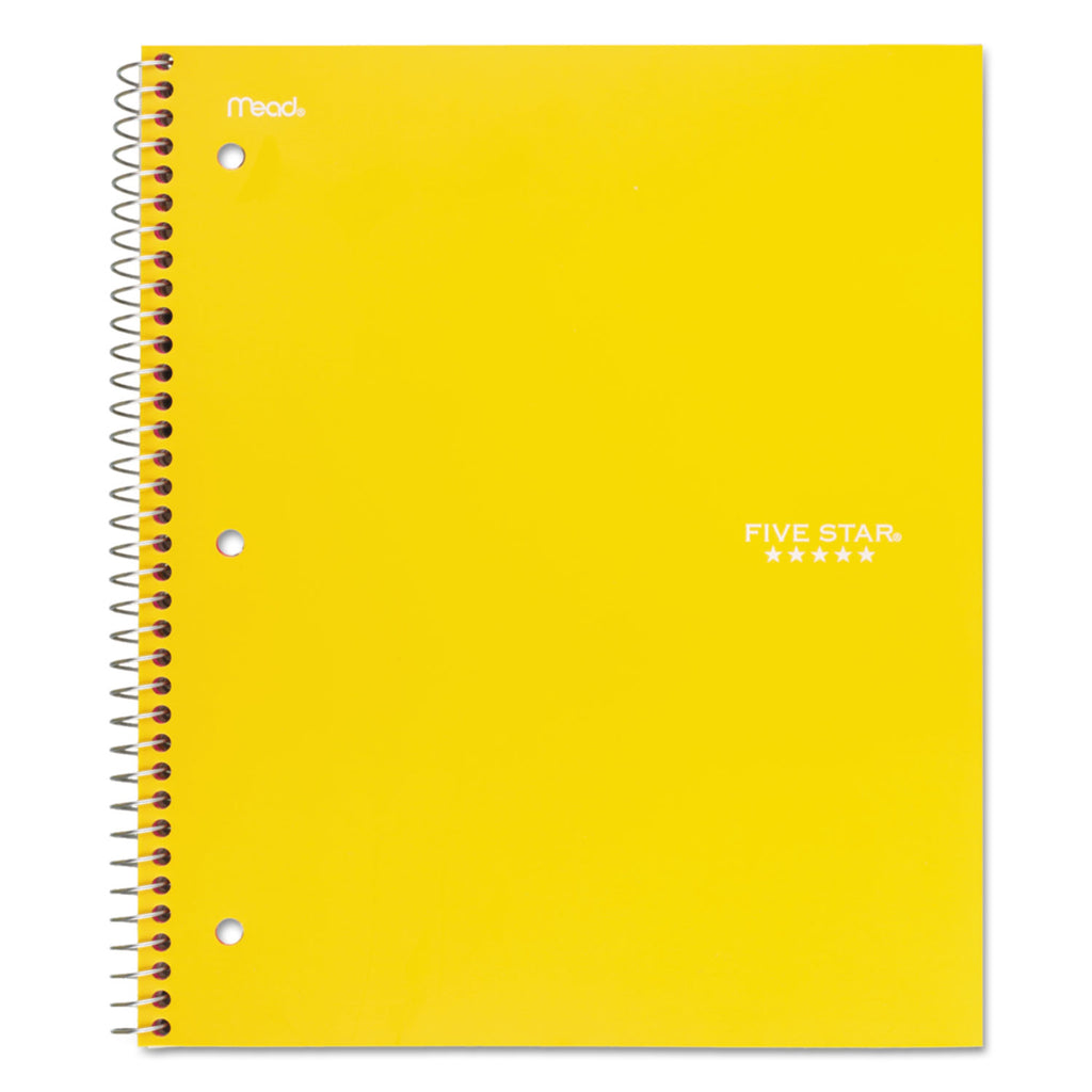 Trend Wirebound Notebook, Two Pockets, 3-Subject, Medium/College Rule, Randomly Assorted Cover Color, (150) 11 x 8.5 Sheets - 
