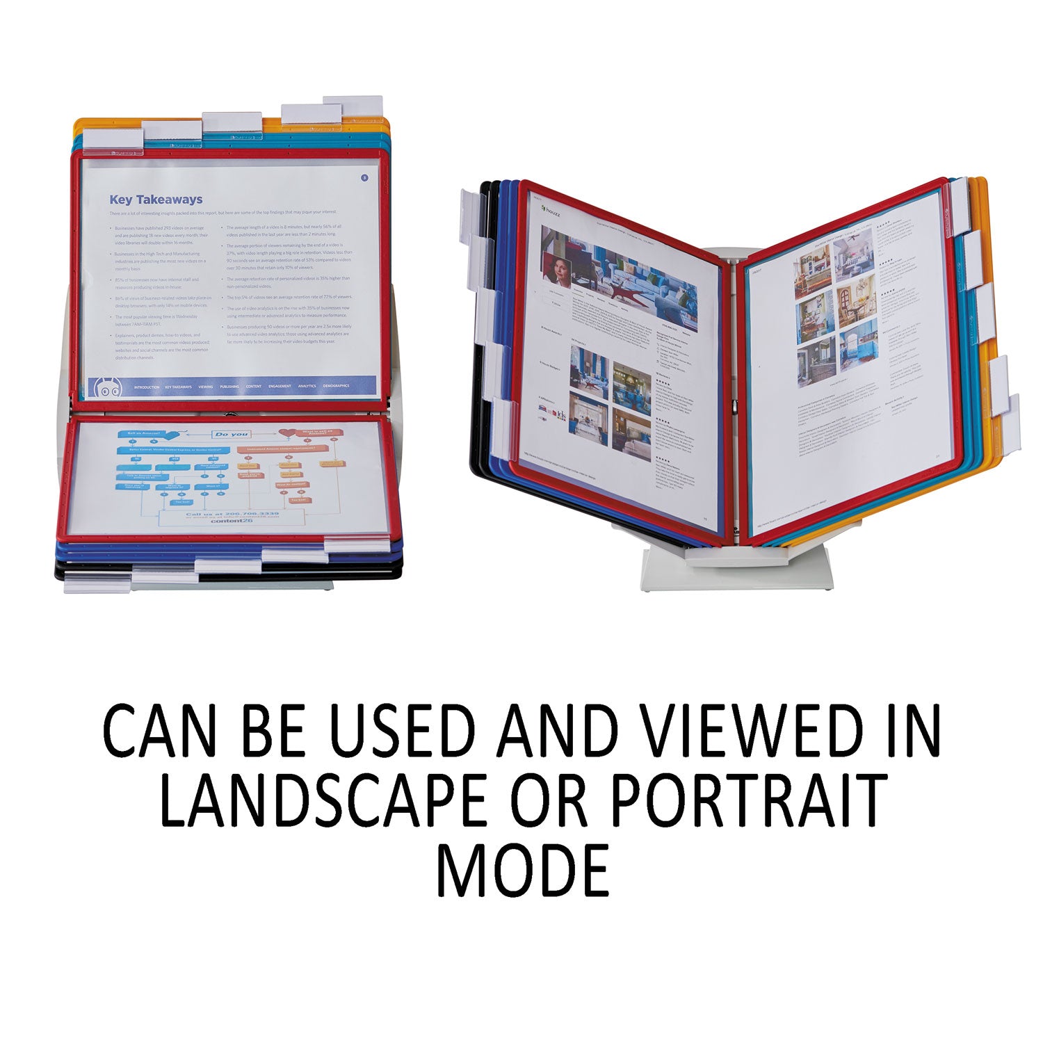 VARIO Pro Desktop Reference System, 10 Panels, Legal, Assorted Borders and Panels - 