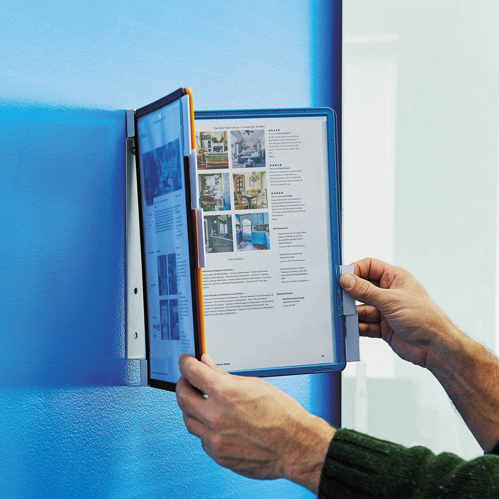 VARIO Wall Reference System, 5 Panels, Letter, Asst. Borders and Panels - 