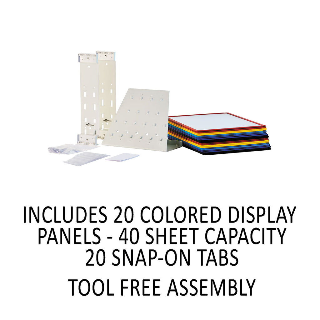 VARIO Reference Desktop System, 20 Panels, Assorted Borders and Panels - 