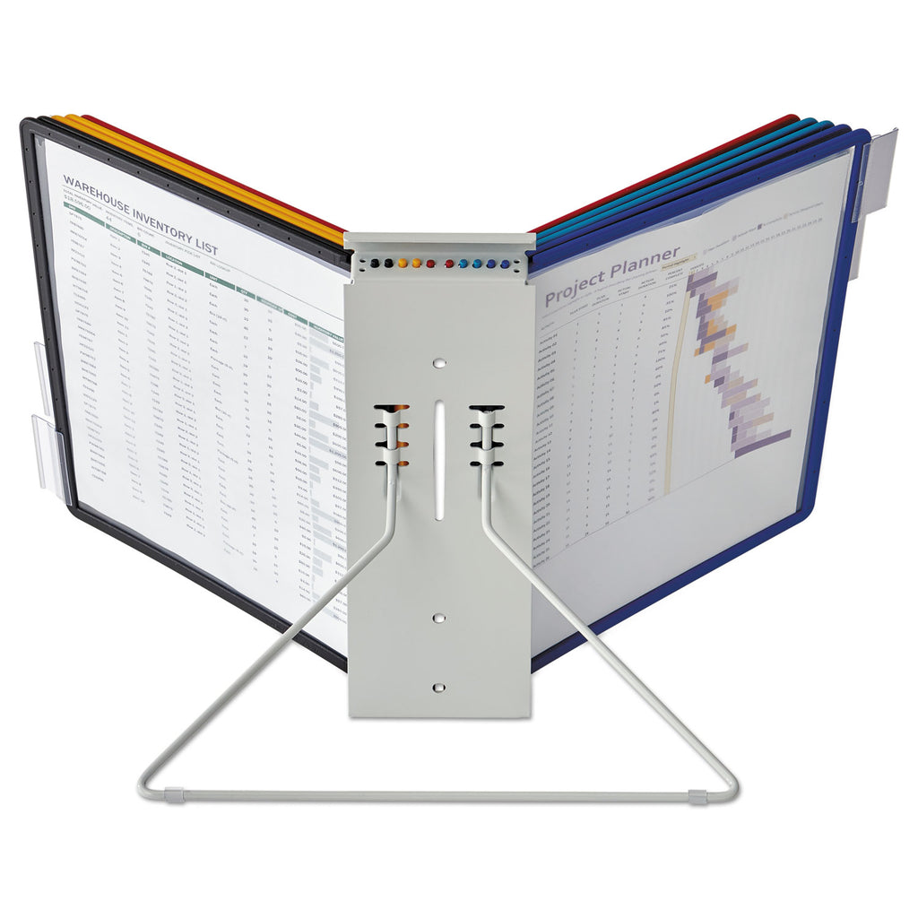 InstaView Expandable Desktop Reference System, 10 Panels, Assorted Borders - 