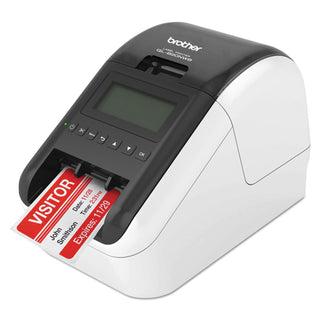 QL-820NWB Professional Ultra Flexible Label Printer, 110 Labels/min Print Speed, 5 x 9.37 x 6