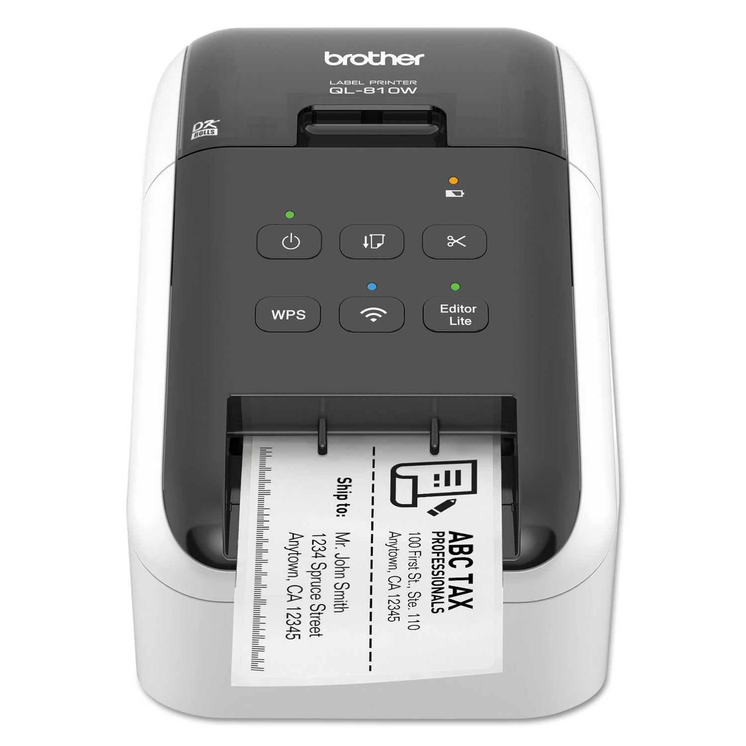 QL-810W Ultra-Fast Label Printer with Wireless Networking, 110 Labels/min Print Speed, 5 x 9.38 x 6