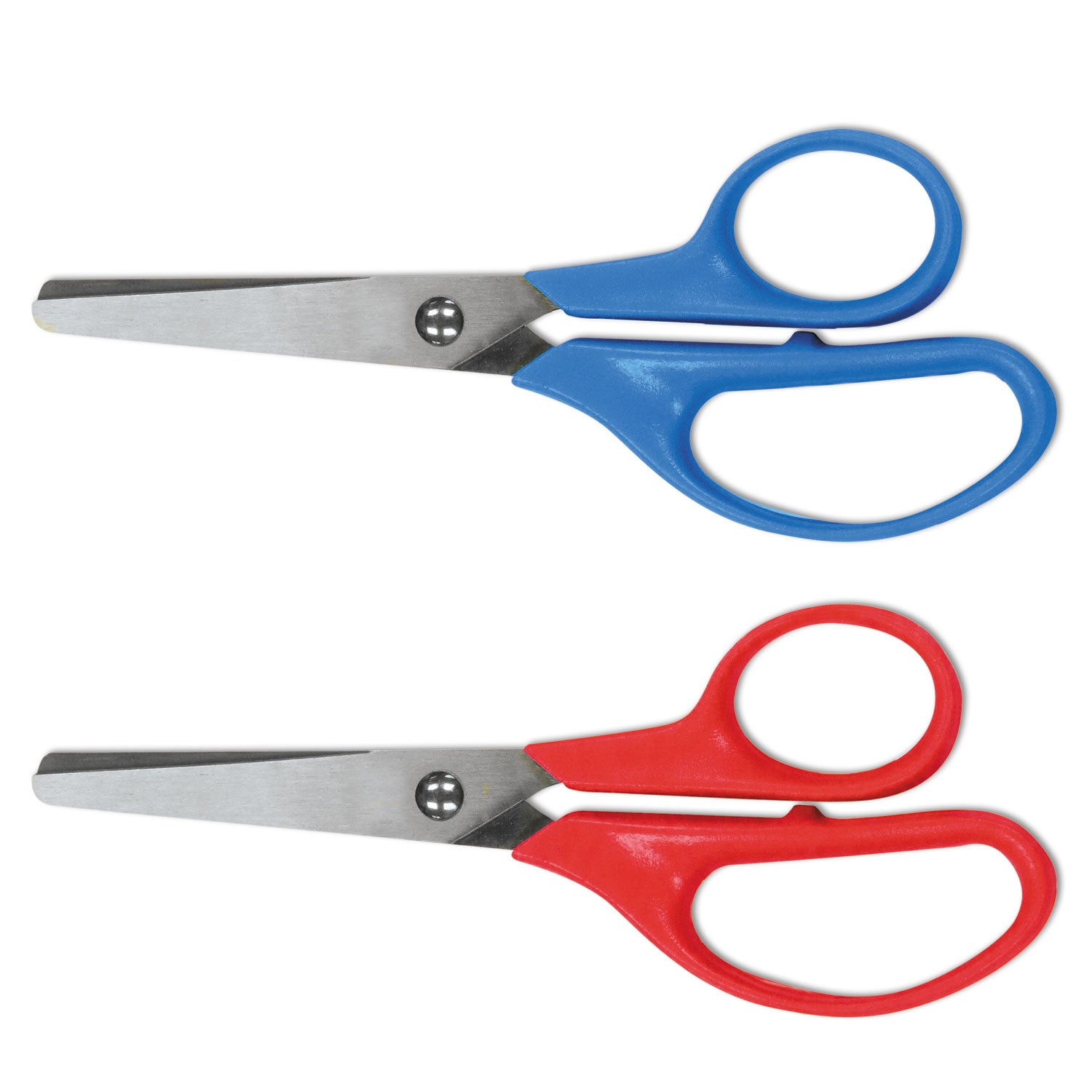 kids-scissors-rounded-tip-5-long-175-cut-length-assorted-straight-handles-2-pack_unv92024 - 1