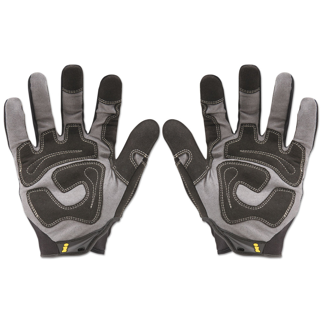 General Utility Spandex Gloves, Black, Large, Pair