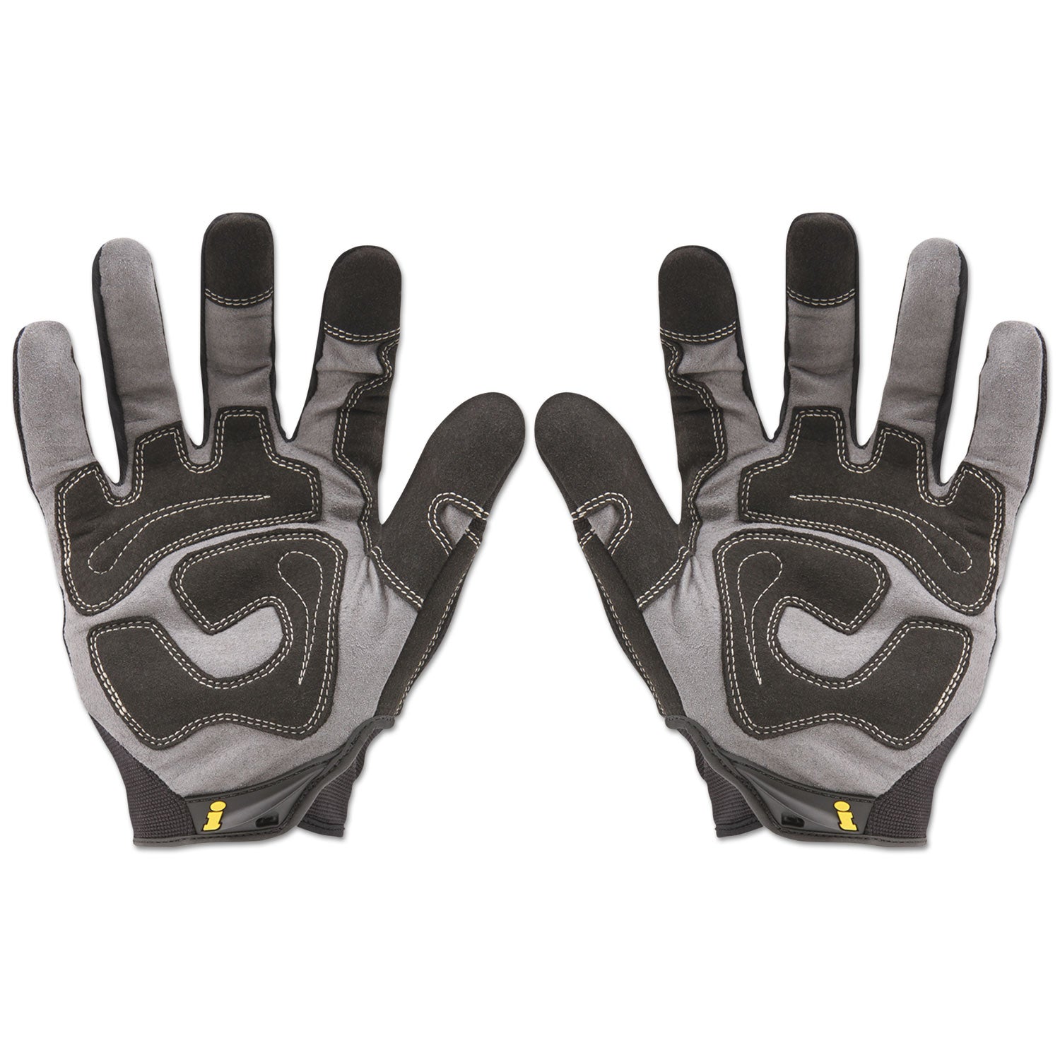 General Utility Spandex Gloves, Black, Large, Pair - 