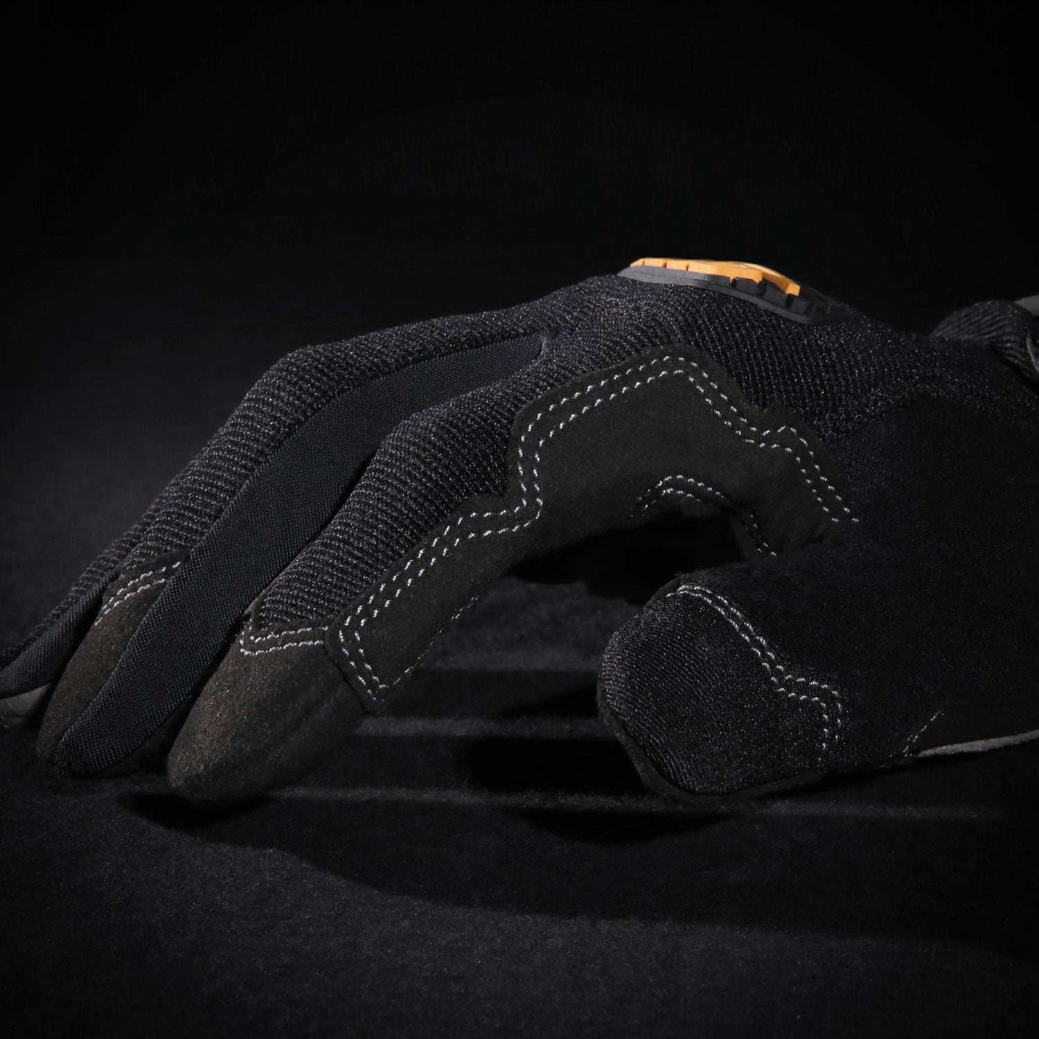 General Utility Spandex Gloves, Black, Large, Pair