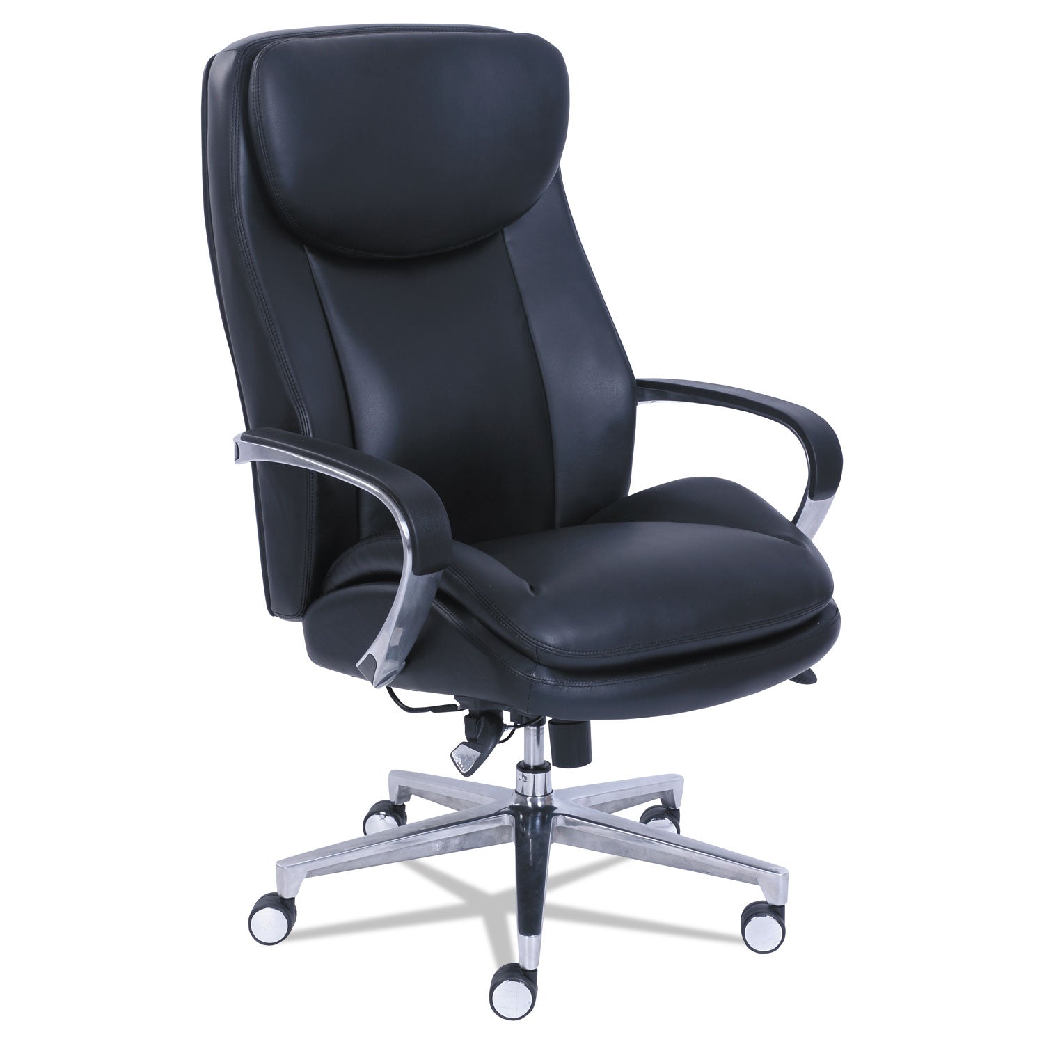 commercial-2000-big-tall-executive-chair-lumbar-supports-400-lb-2025-to-2325-seat-height-black-seat-back-silver-base_lzb48956 - 1