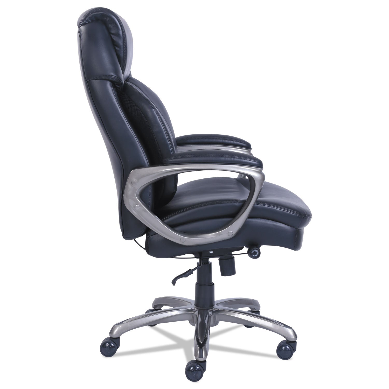 cosset-high-back-executive-chair-supports-up-to-275-lb-1875-to-2175-seat-height-black-seat-back-slate-base_srj48965 - 5