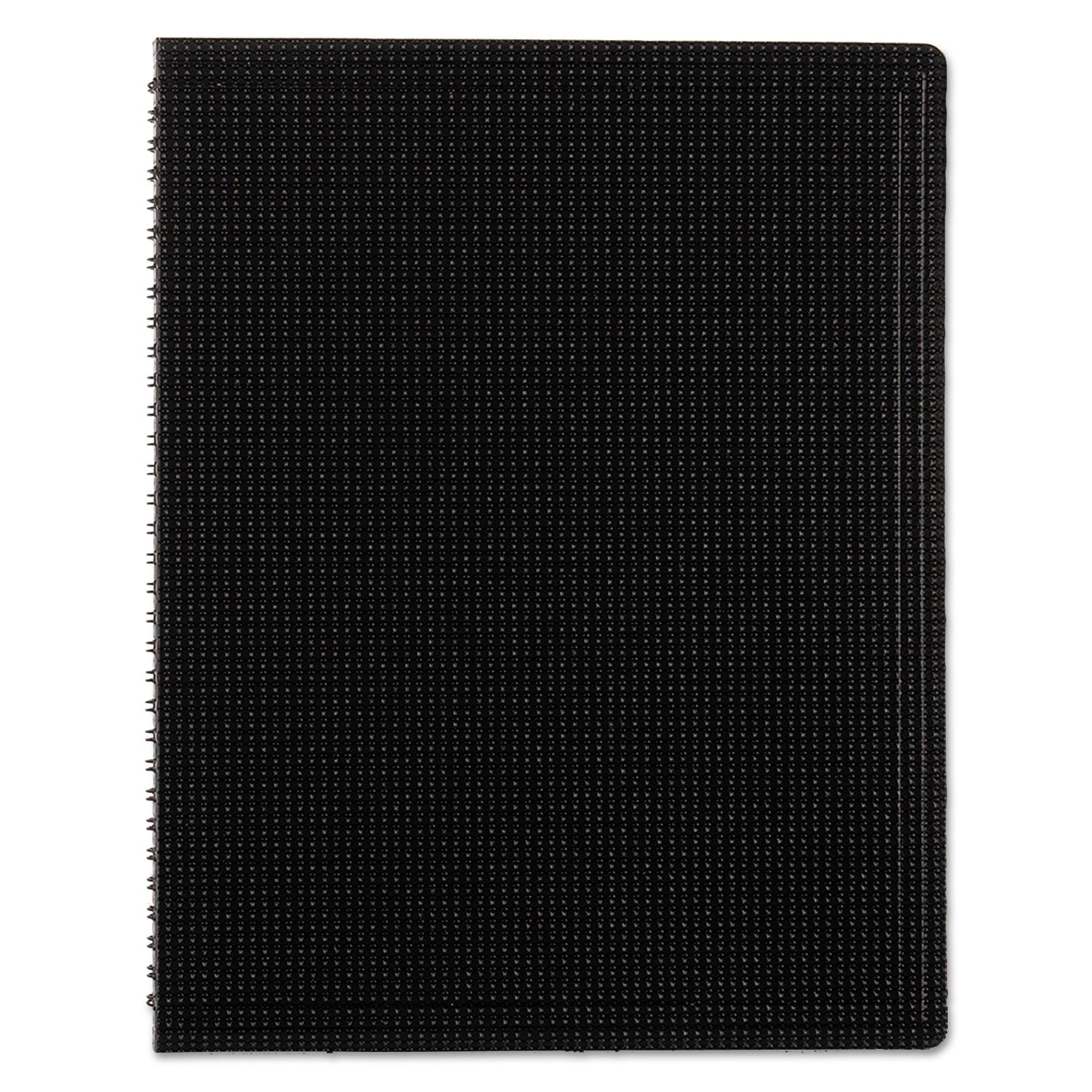 Duraflex Poly Notebook, 1-Subject, Medium/College Rule, Black Cover, (80) 11 x 8.5 Sheets - 
