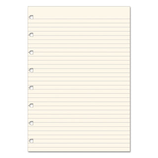 Notebook Refills, 8-Hole, 8.25 x 5.81, Narrow Rule, 32/Pack