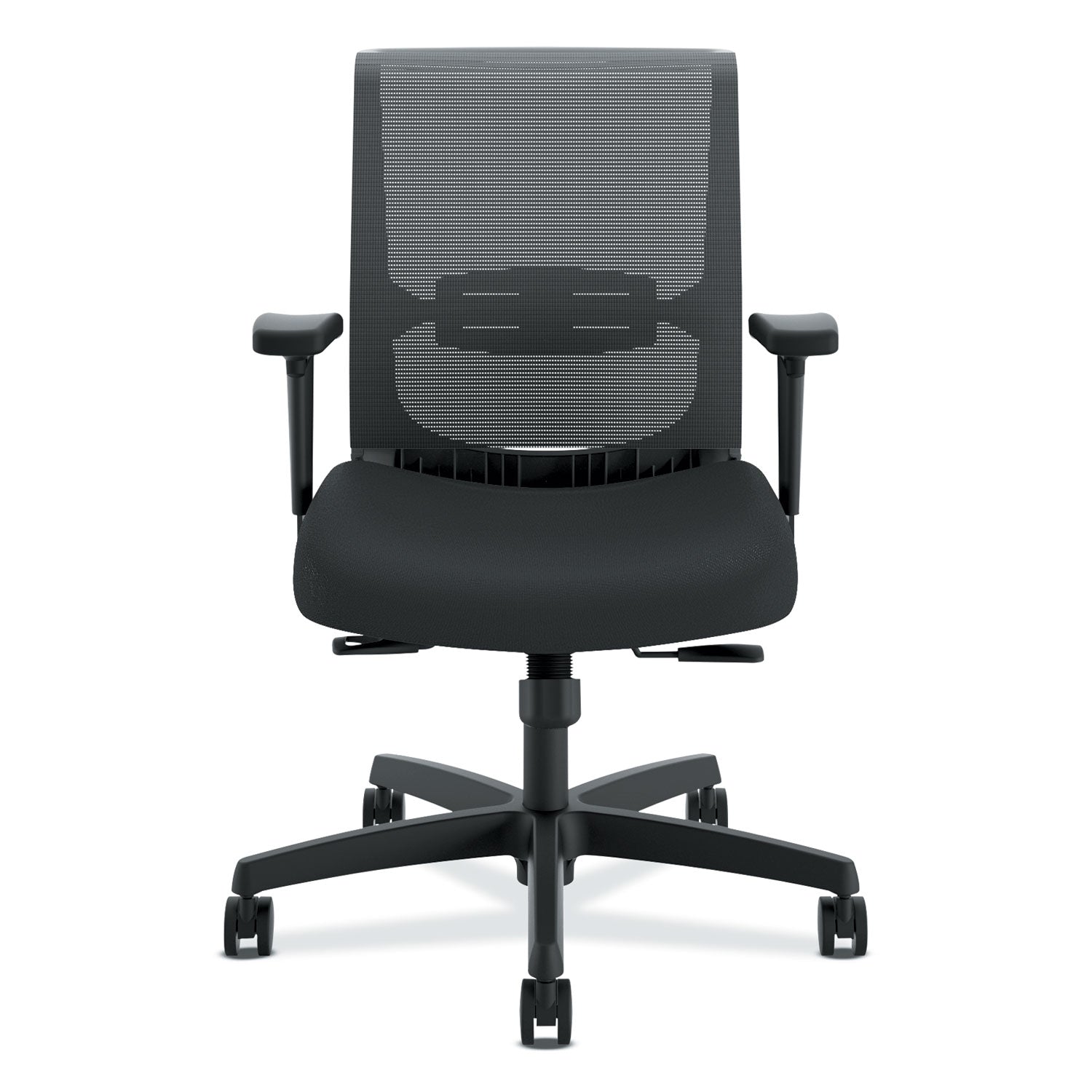 convergence-mid-back-task-chair-synchro-tilt-and-seat-glide-supports-up-to-275-lb-black_honcmy1aaccf10 - 1