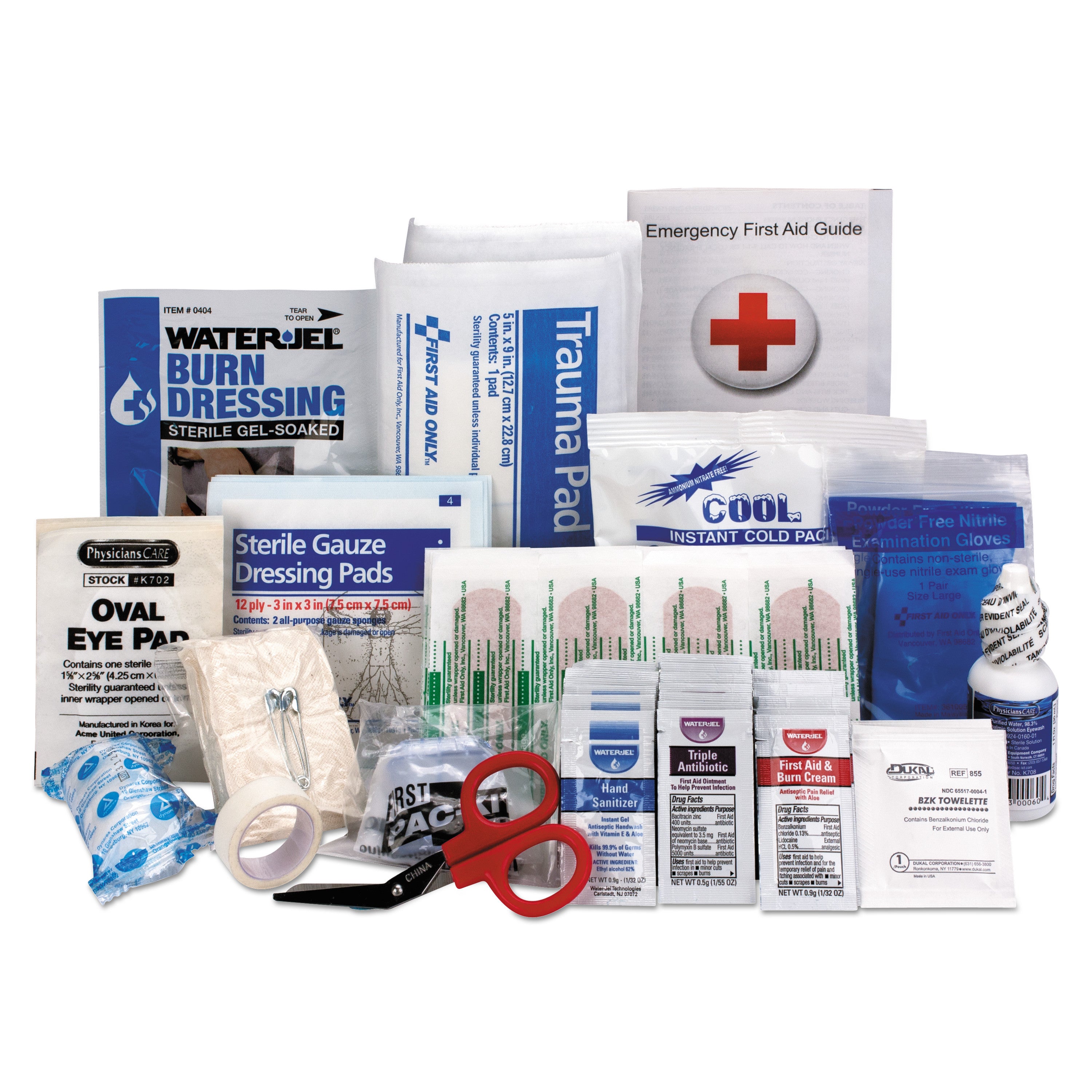 ansi-2015-compliant-first-aid-kit-refill-class-a-25-people-89-pieces_fao90583 - 1