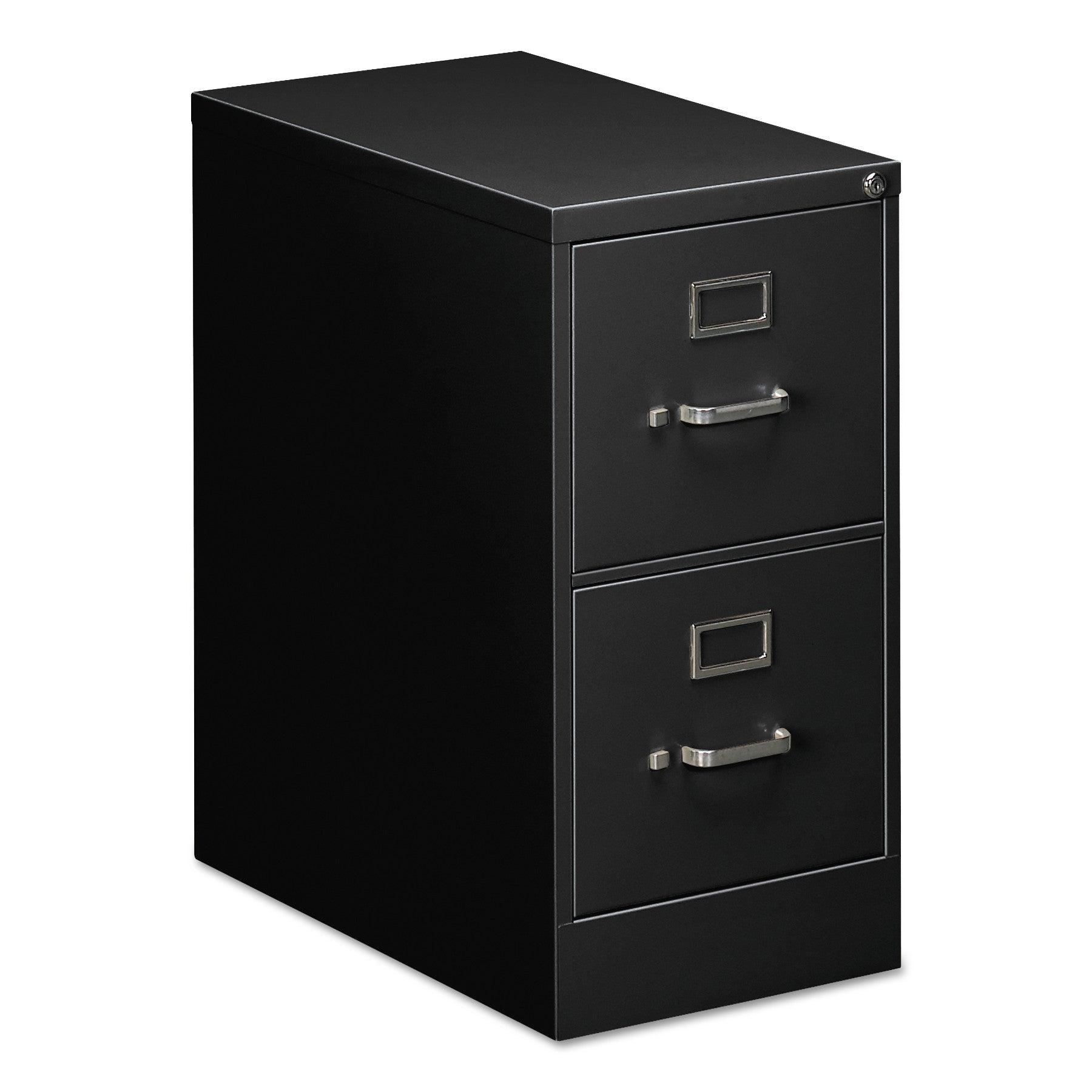 two-drawer-economy-vertical-file-2-letter-size-file-drawers-black-15-x-25-x-2838_alehvf1529bl - 1