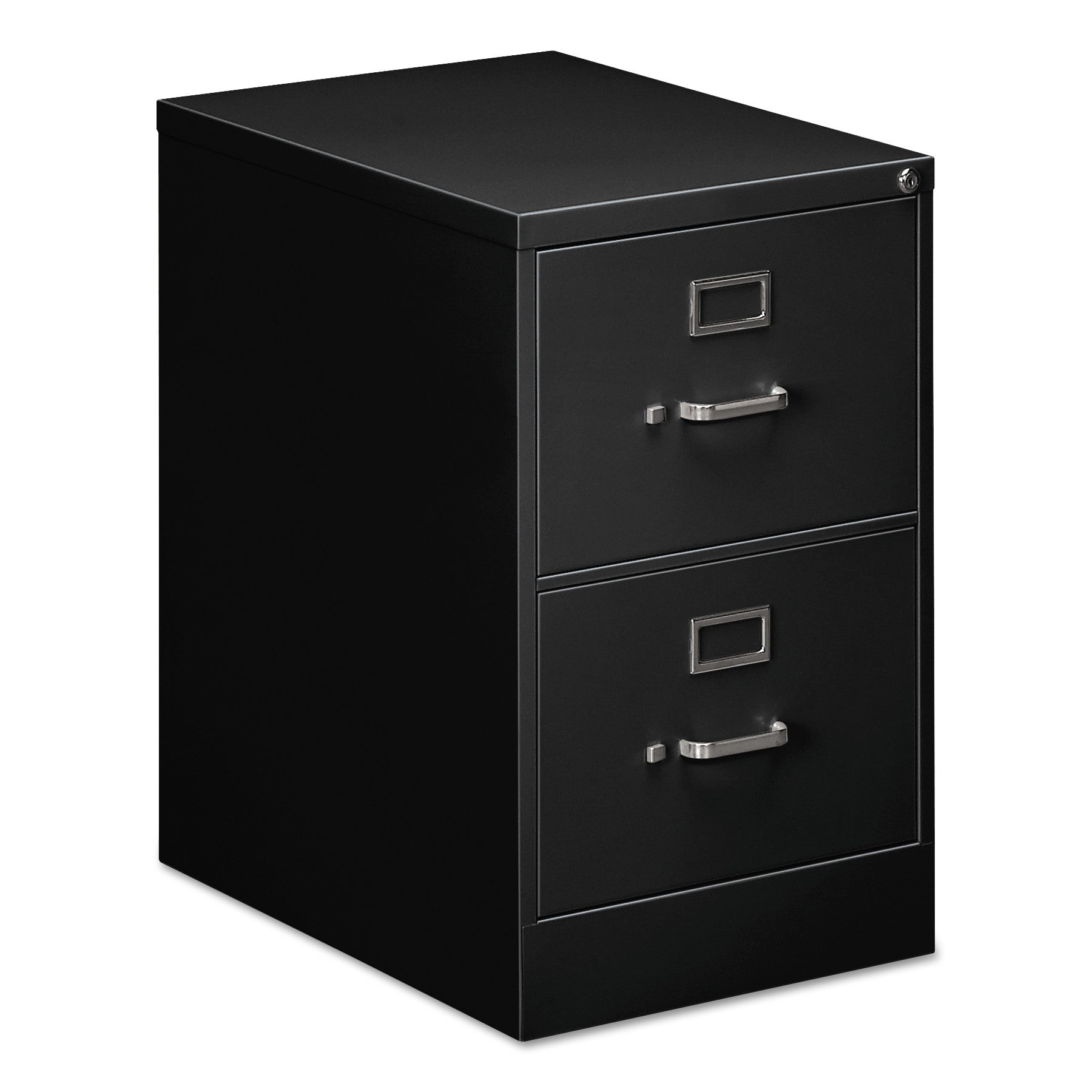 two-drawer-economy-vertical-file-2-legal-size-file-drawers-black-18-x-25-x-2838_alehvf1929bl - 1