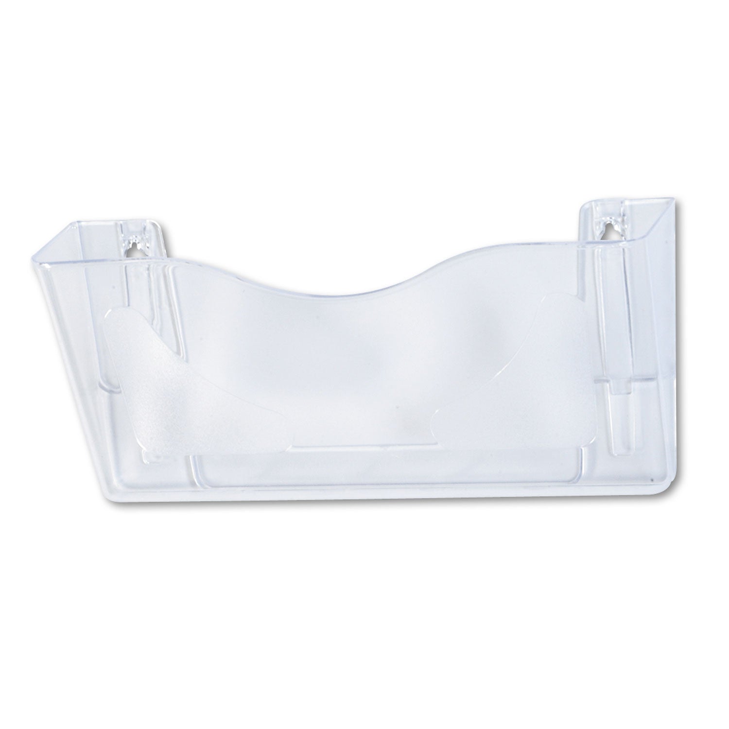 Euro-Style DocuPocket Landscape Wall File, Larger Files/Tabloid Size, 15" x 4" x 6.63", Clear - 