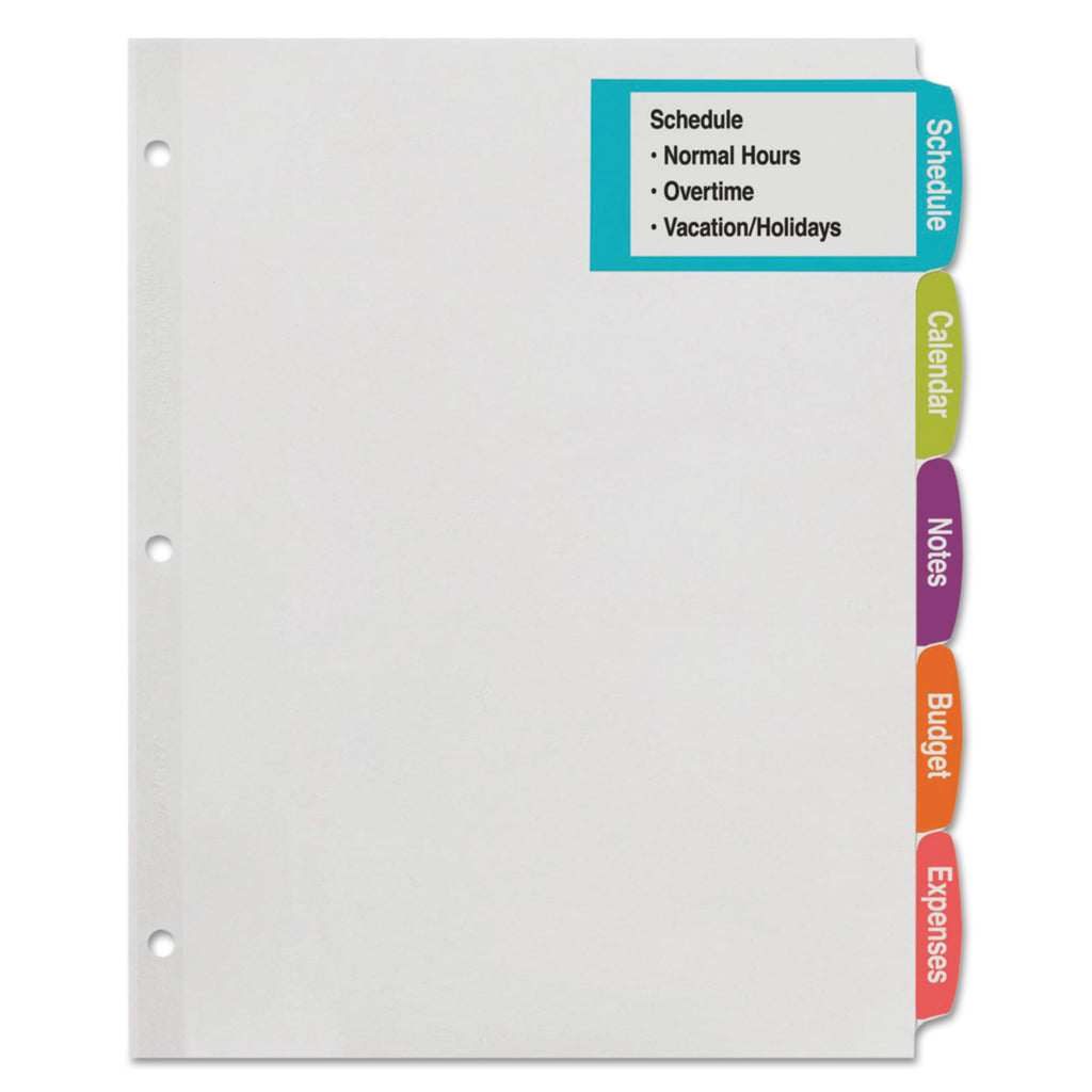 big-tab-printable-large-white-label-tab-dividers-5-tab-11-x-85-white-20-sets_ave14440 - 3