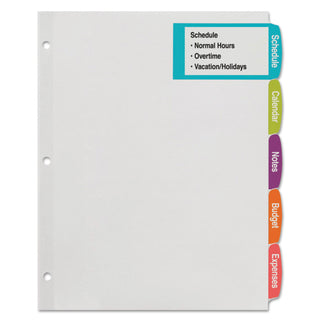 big-tab-printable-large-white-label-tab-dividers-5-tab-11-x-85-white-20-sets_ave14440 - 3