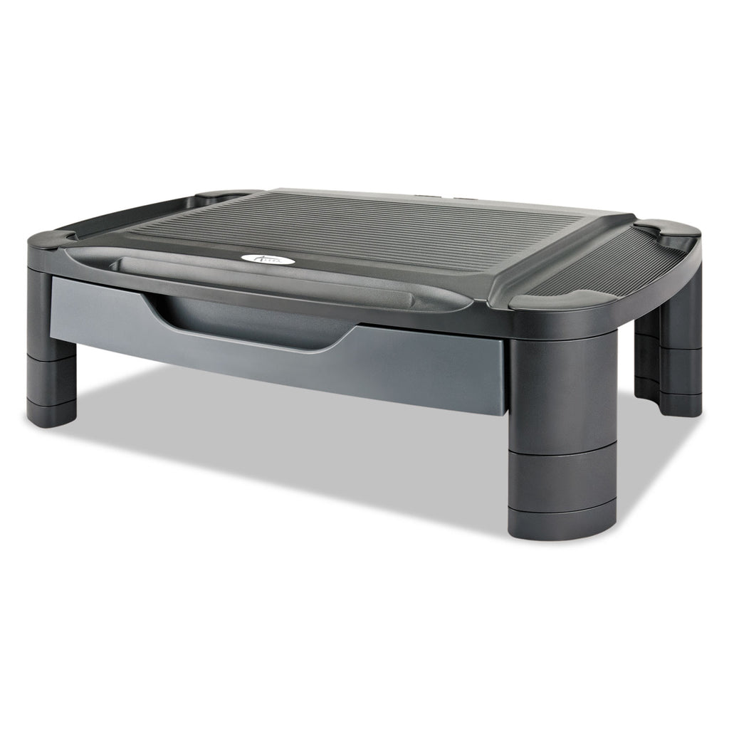 3-in-1-cart-stand-plastic-3-shelves-1-drawer-100-lb-capacity-2163-x-1375-x-2475-black-gray_aleu3n1bl - 6