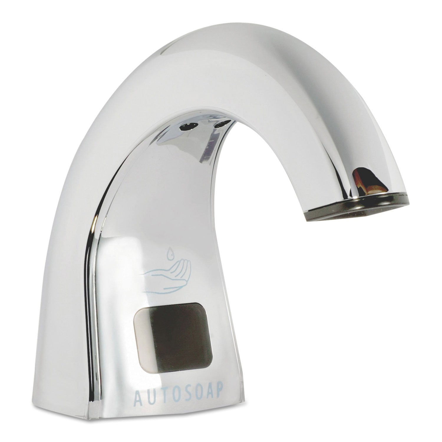 one-shot-soap-dispenser--touch-free-liquid-19-x-55-x-4-polished-chrome_rcp402073 - 1