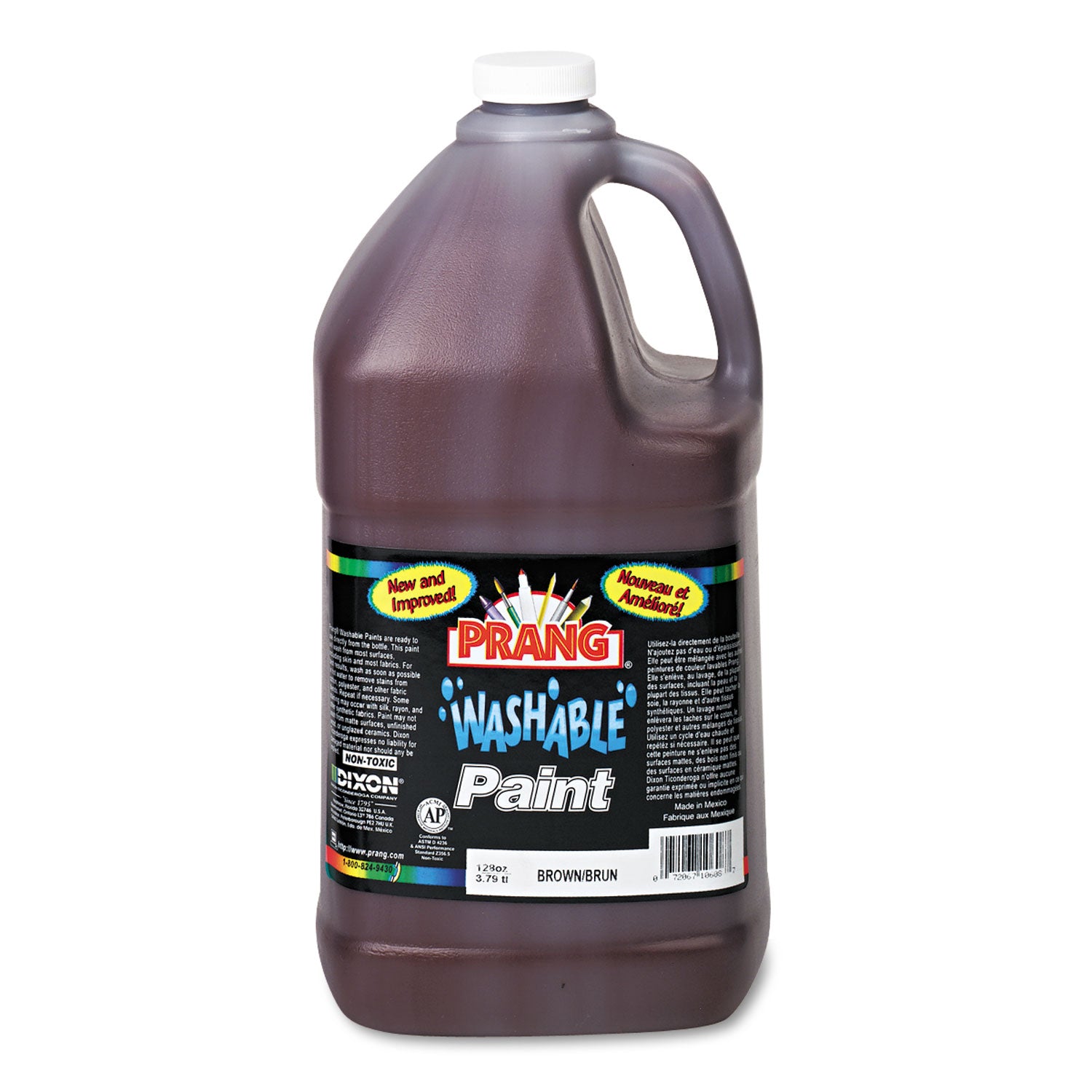 washable-paint-brown-1-gal-bottle_dix10608 - 1