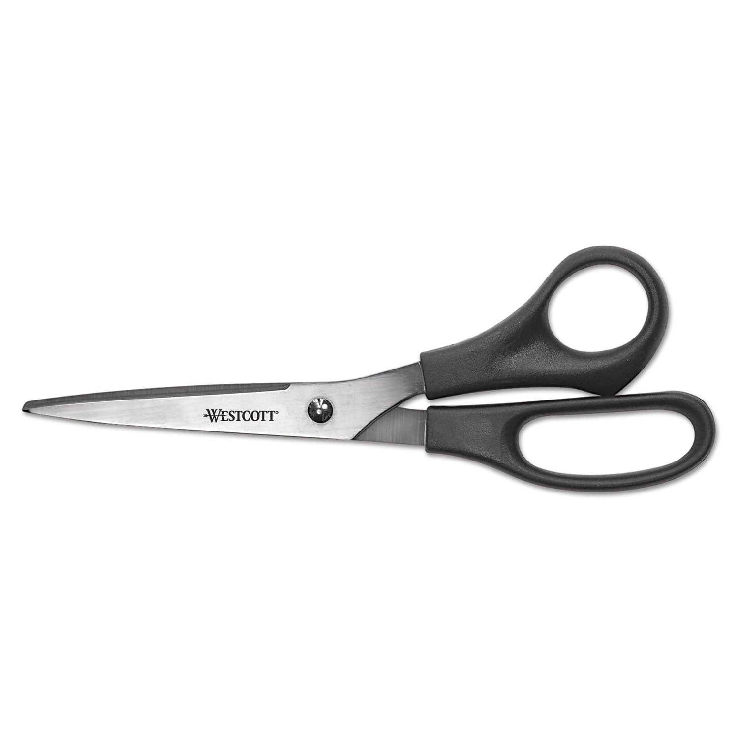 all-purpose-stainless-steel-scissors-8-long-35-cut-length-black-straight-handle_acm16907 - 1