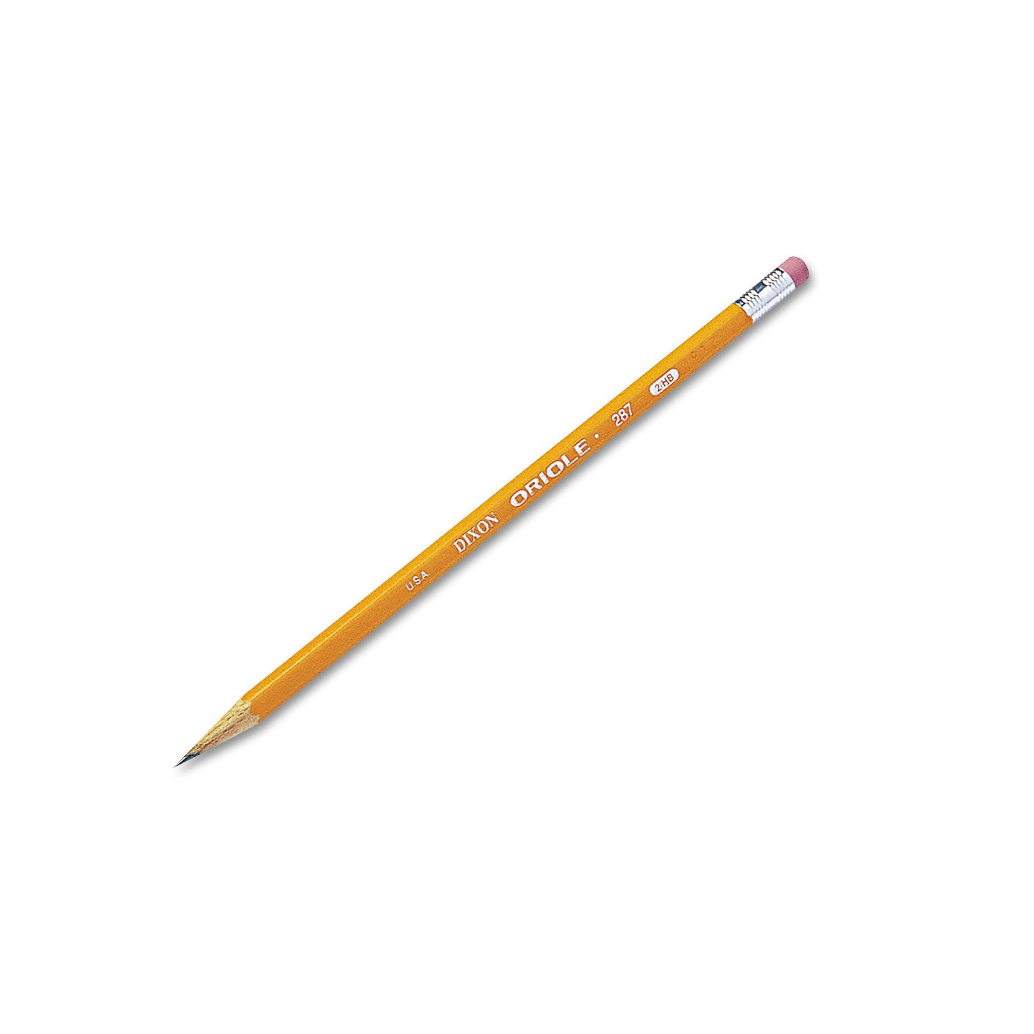 Oriole Pencil Value Pack, HB (#2), Black Lead, Yellow Barrel, 72/Pack - 