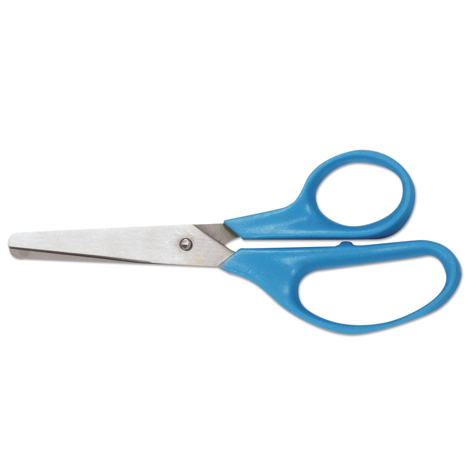 kids-scissors-rounded-tip-5-long-175-cut-length-assorted-straight-handles-2-pack_unv92024 - 2