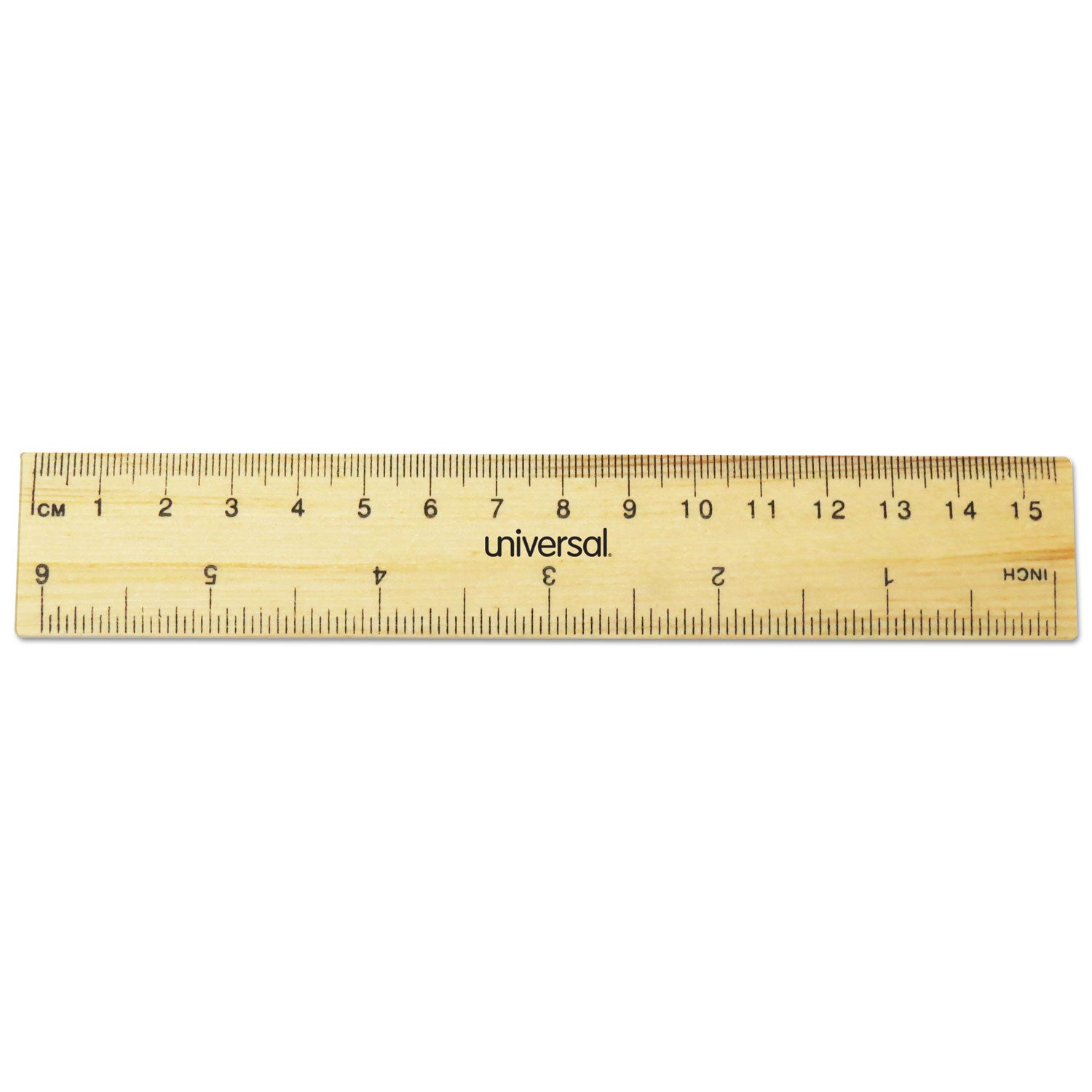 flat-wood-ruler-standard-metric-6-long_unv59024 - 1
