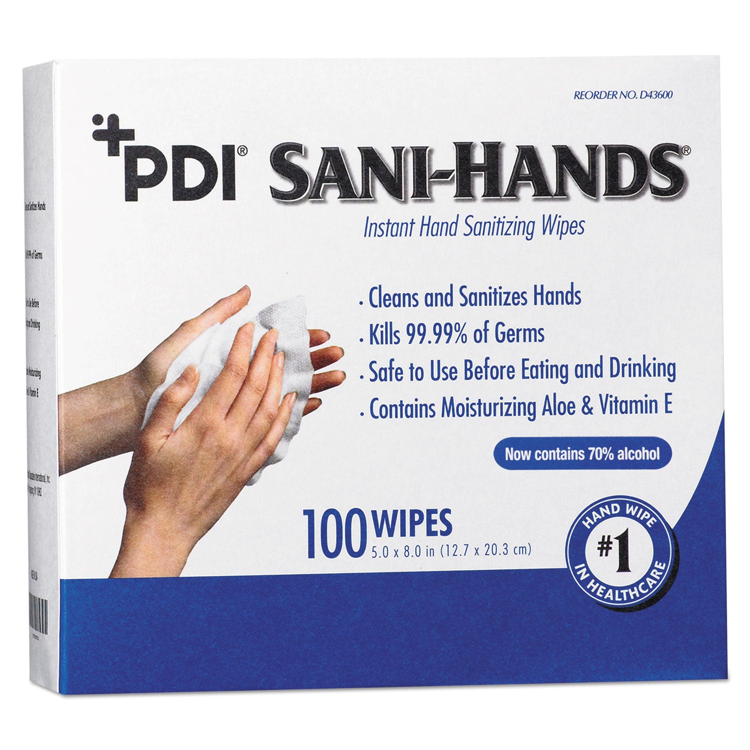 pdi-sani-hands-instant-hand-sanitizing-wipes-1-ply-8-x-5-white-1000-carton_nicd43600 - 1