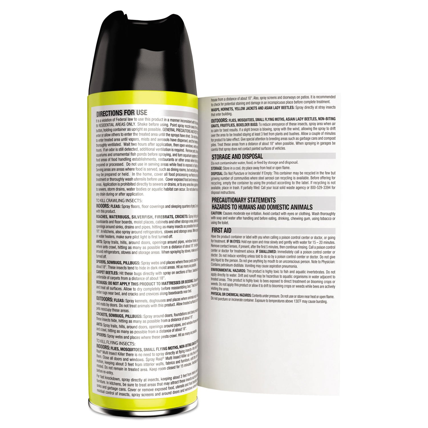 Multi Insect Killer, 15 oz Aerosol Spray, 12/Carton - 6