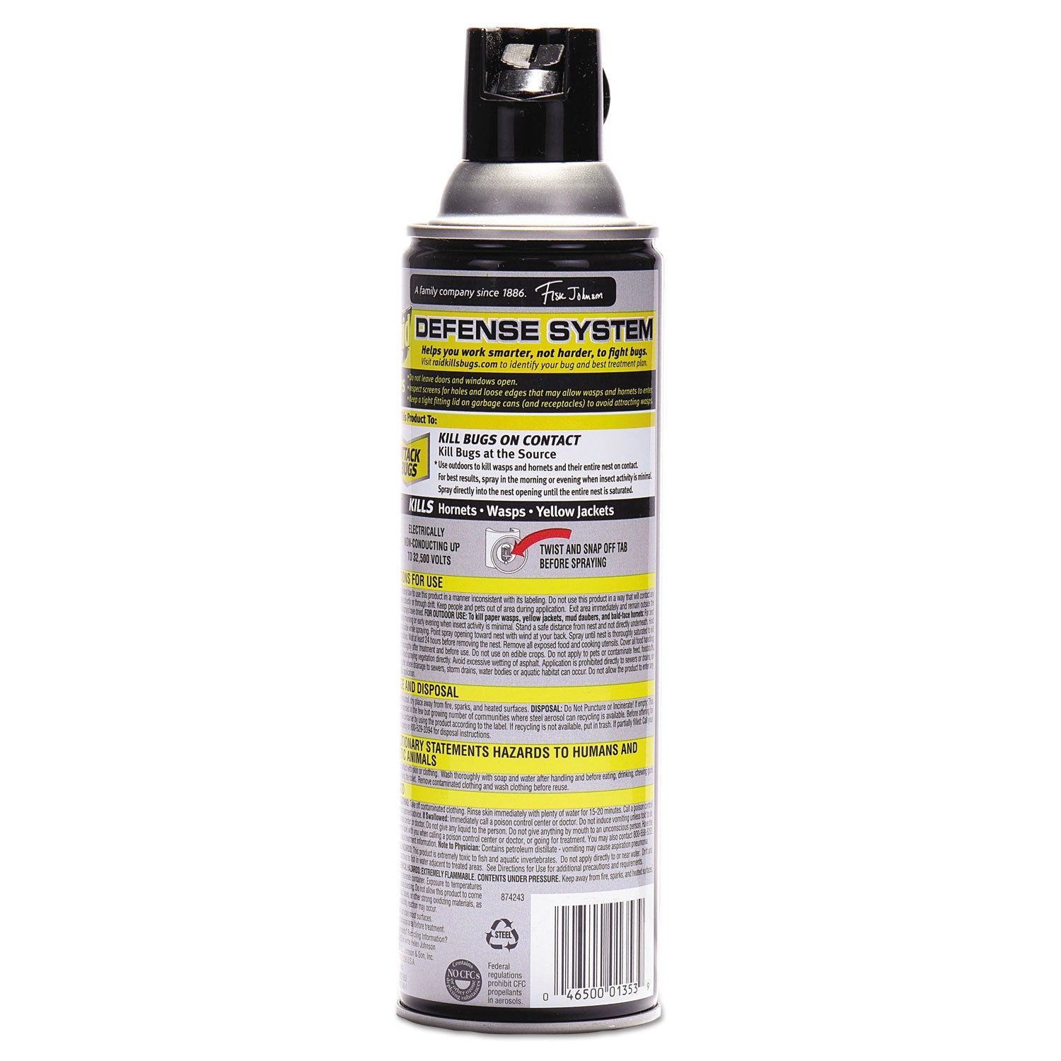 Wasp and Hornet Killer, 14 oz Aerosol Spray