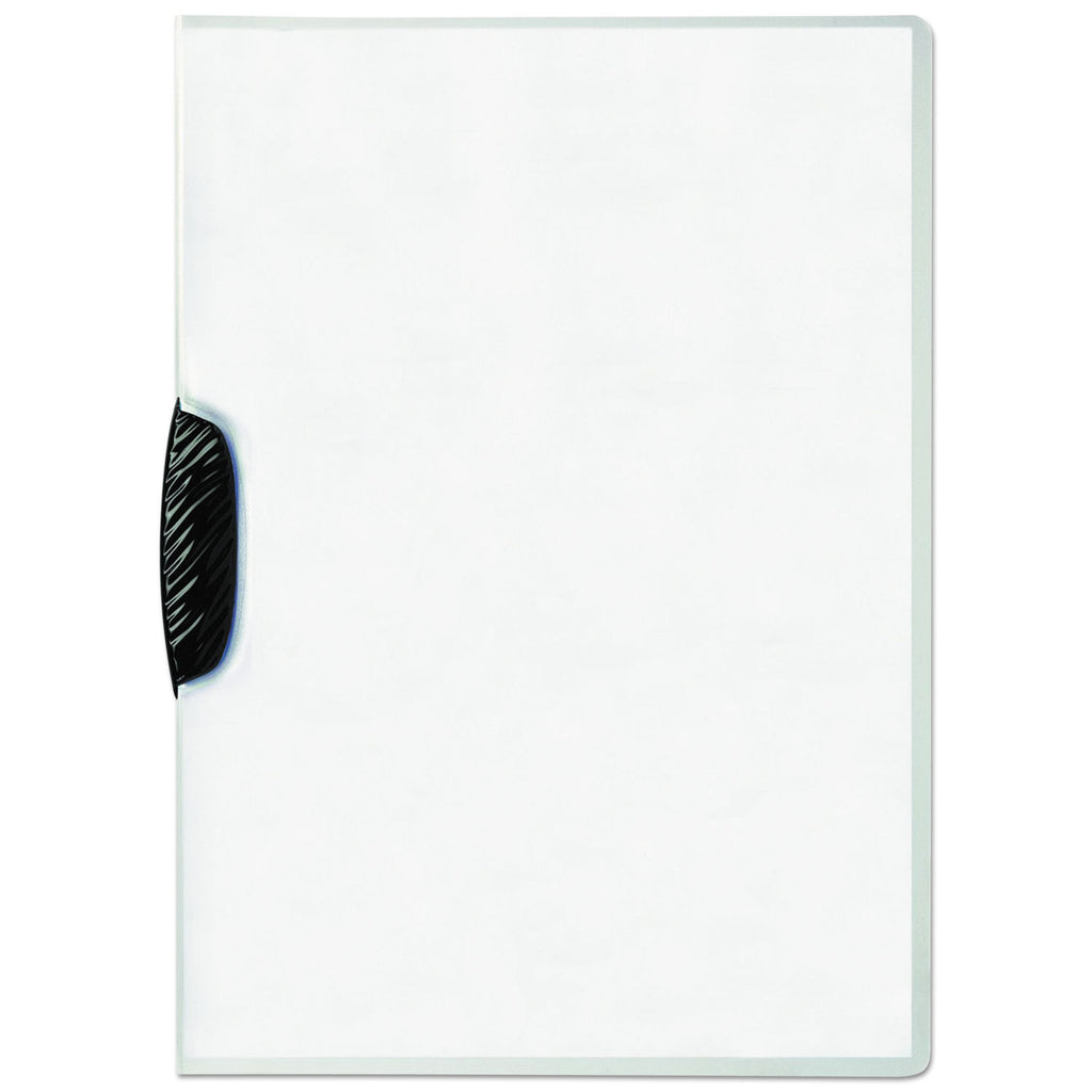 Swingclip Clear Report Cover, Swing Clip, 8.5 x 11, Clear/Clear, 5/Pack - 