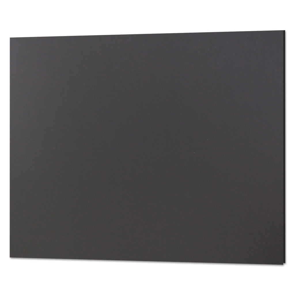Foam Board, CFC-Free Polystyrene, 20 x 30, Black Surface and Core, 10/Carton - 3