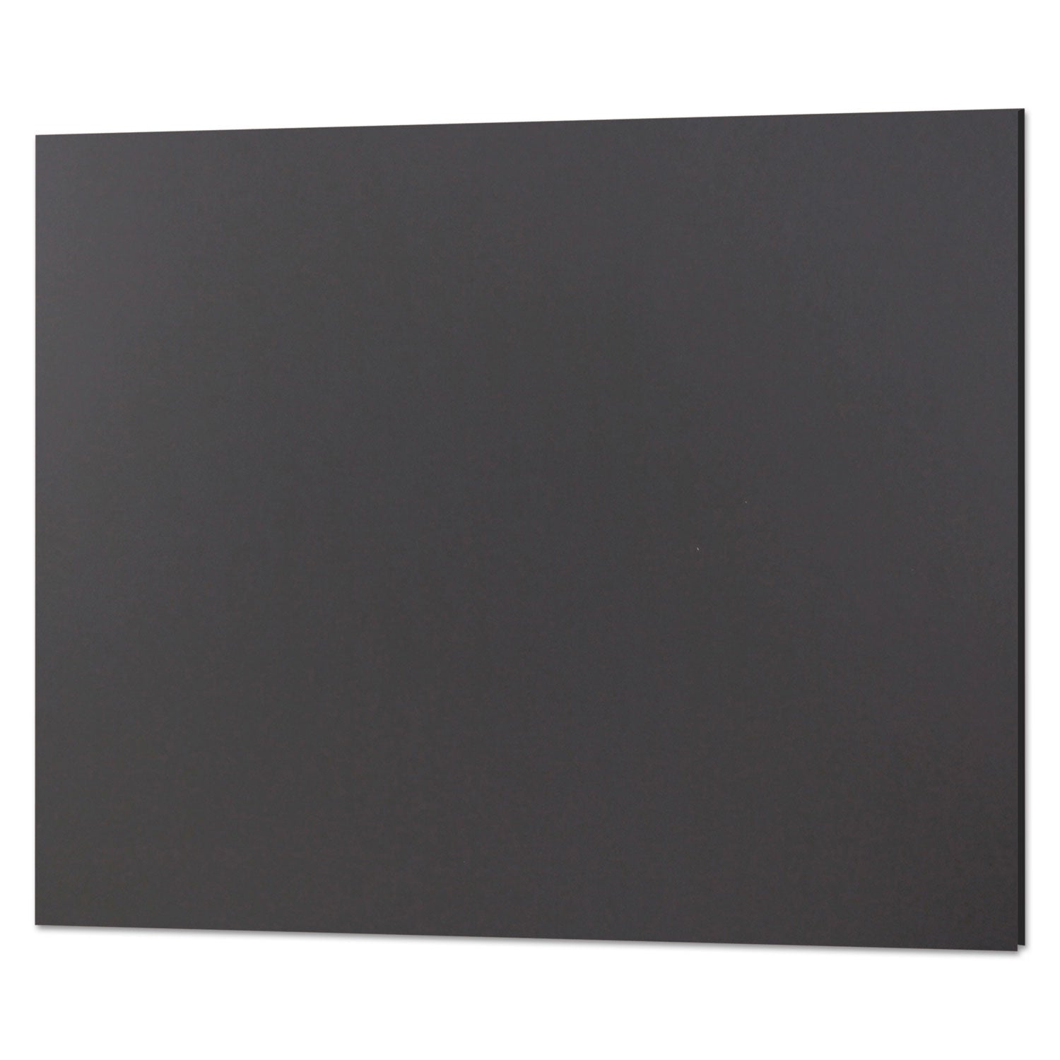 Foam Board, CFC-Free Polystyrene, 20 x 30, Black Surface and Core, 10/Carton - 3