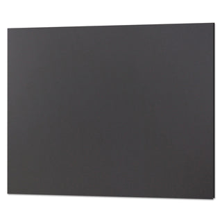Foam Board, CFC-Free Polystyrene, 20 x 30, Black Surface and Core, 10/Carton - 3